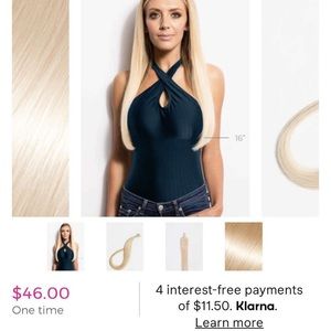 Donna Bella 22in Flat tip extensions